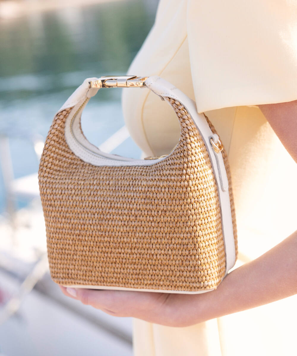 Maggie Rafia cream 3